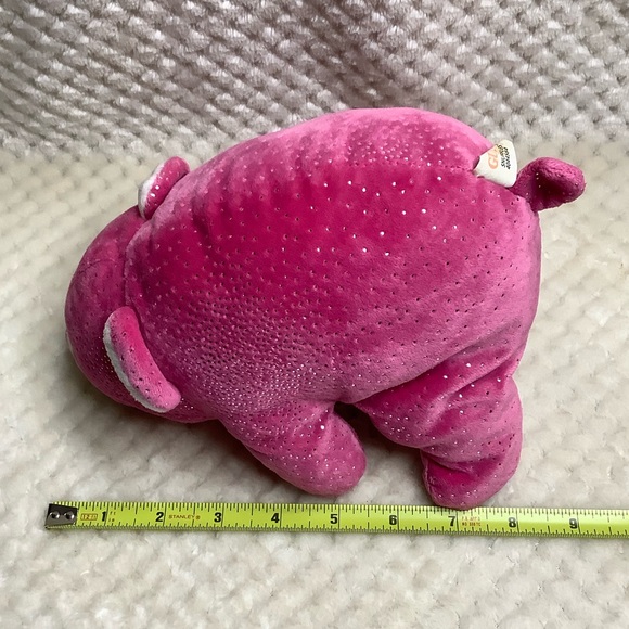 GUND Plush Hot Pink Sparkle SNUFFLES Stuffed Animal 4044584 Toy - Picture 10 of 14